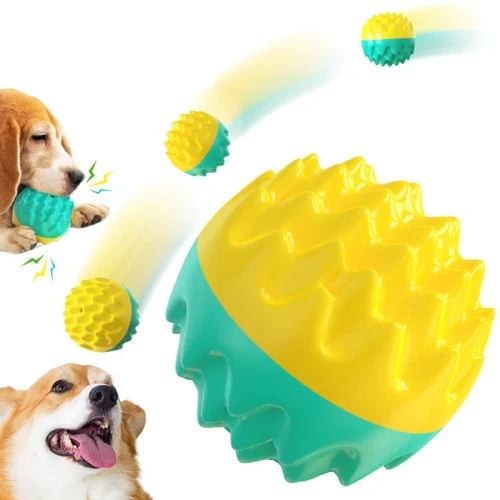 Dog teeth cleaning ball